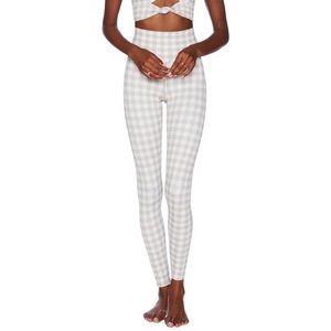 Beach Riot Piper Legging Taupe Houndstooth